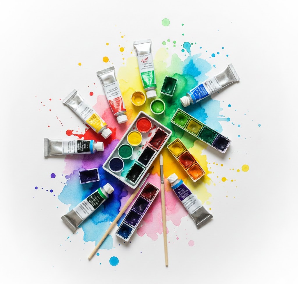Watercolor Paint Set